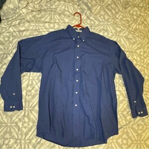 Men's‎ Blue Button-Up Shirt - Merona